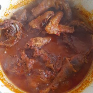 Kienyeji Chicken with Stew